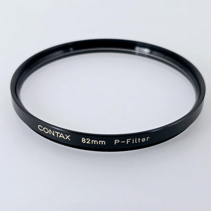 [Pre-owned] Contax P-Filter 82mm Kyocera w/ Case & Box — Unused — Japan #1974