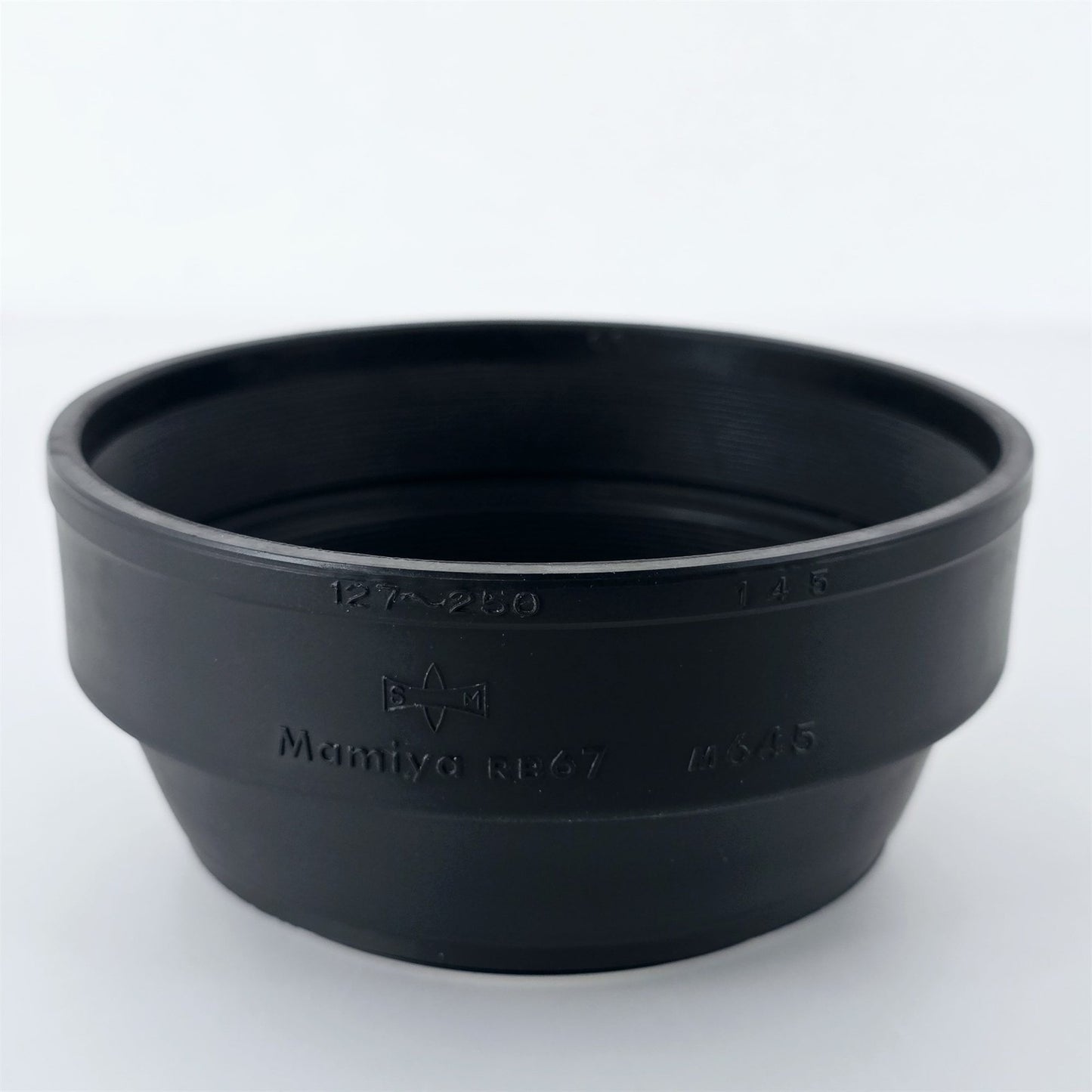 [Pre-owned] Mamiya 77mm Rubber Lens Hood for RB67 M645 127-250mm 145mm — Mint — Japan #5510