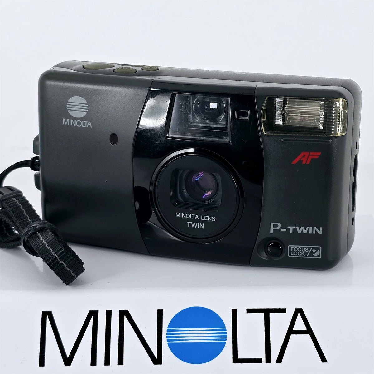 [Pre-owned] Minolta P-Twin Compact 35mm Point & Shoot Film Camera — Near Mint — Japan #5763