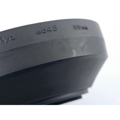 [Pre-owned] Mamiya M645 55mm Rubber Lens Hood Genuine for Sekor C — MINT — Japan #4782