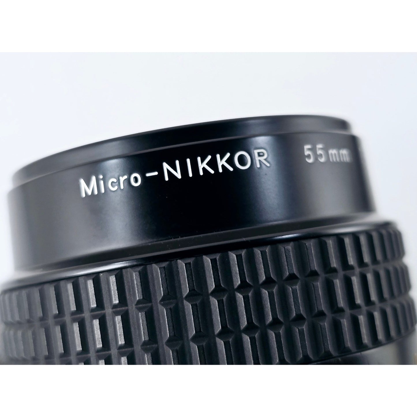 [Pre-owned] Nikon Ai-s Micro Nikkor 55mm F2.8 MF Lens — Near MINT — Japan #4376