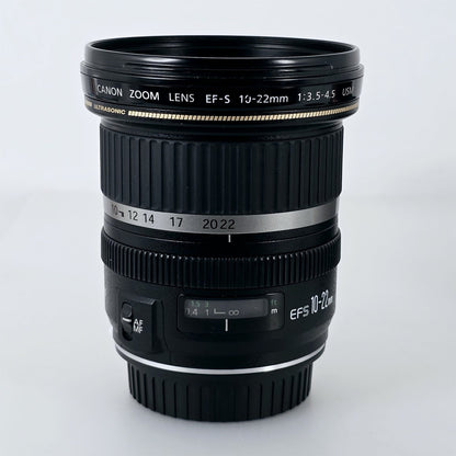 [Pre-owned] Canon EF-S 10-22mm F3.5-4.5 USM Wide Angle Zoom Lens — Near Mint+++ — Japan #5777