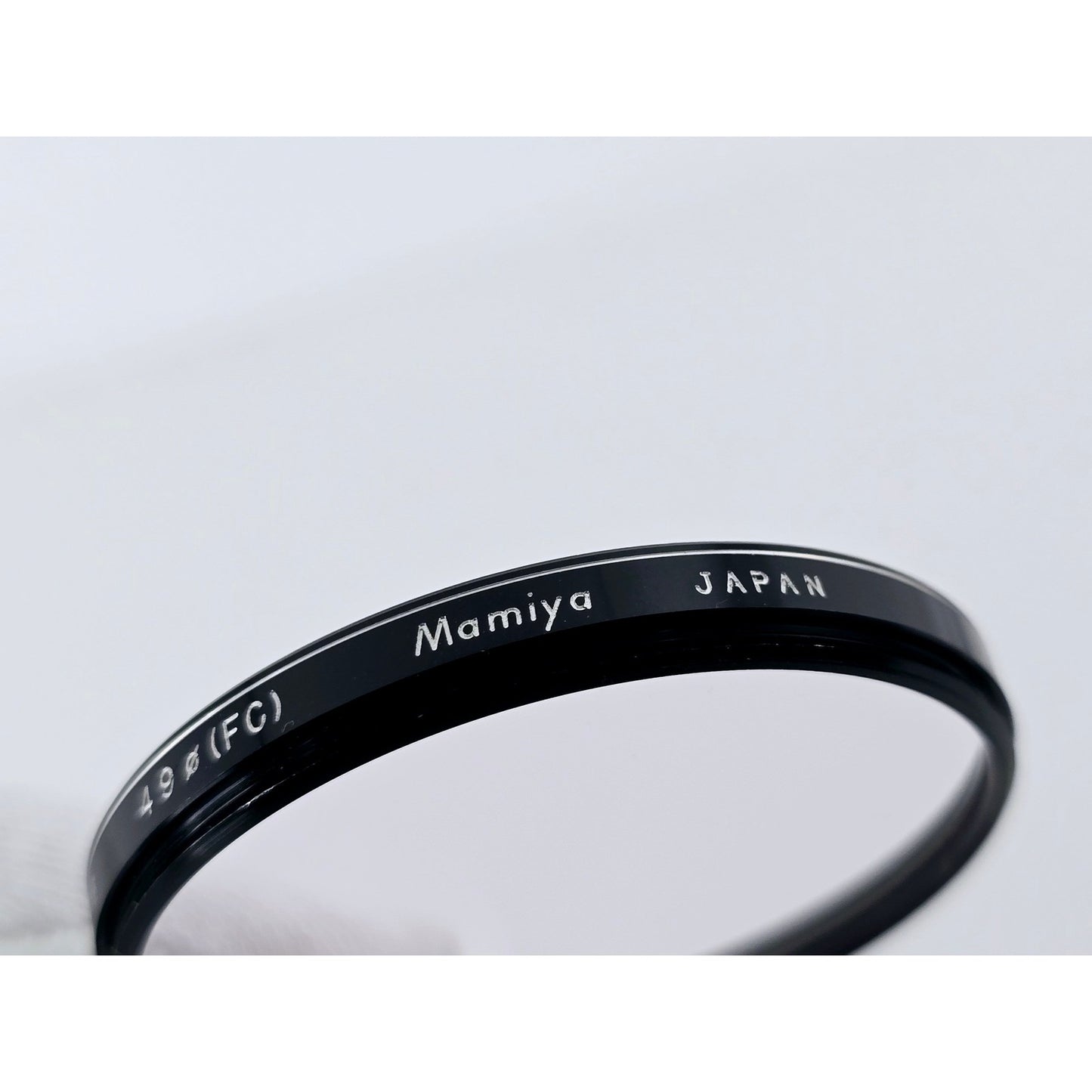 [Pre-owned] Mamiya 49mm (FC) SL-1B Lens Filter Genuine — Near MINT — Japan #4874