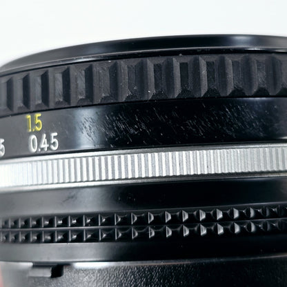 [Pre-owned] Nikon Ai-S Nikkor 50mm f/1.8 MF Pancake Prime Lens — Near Mint — Japan #5734