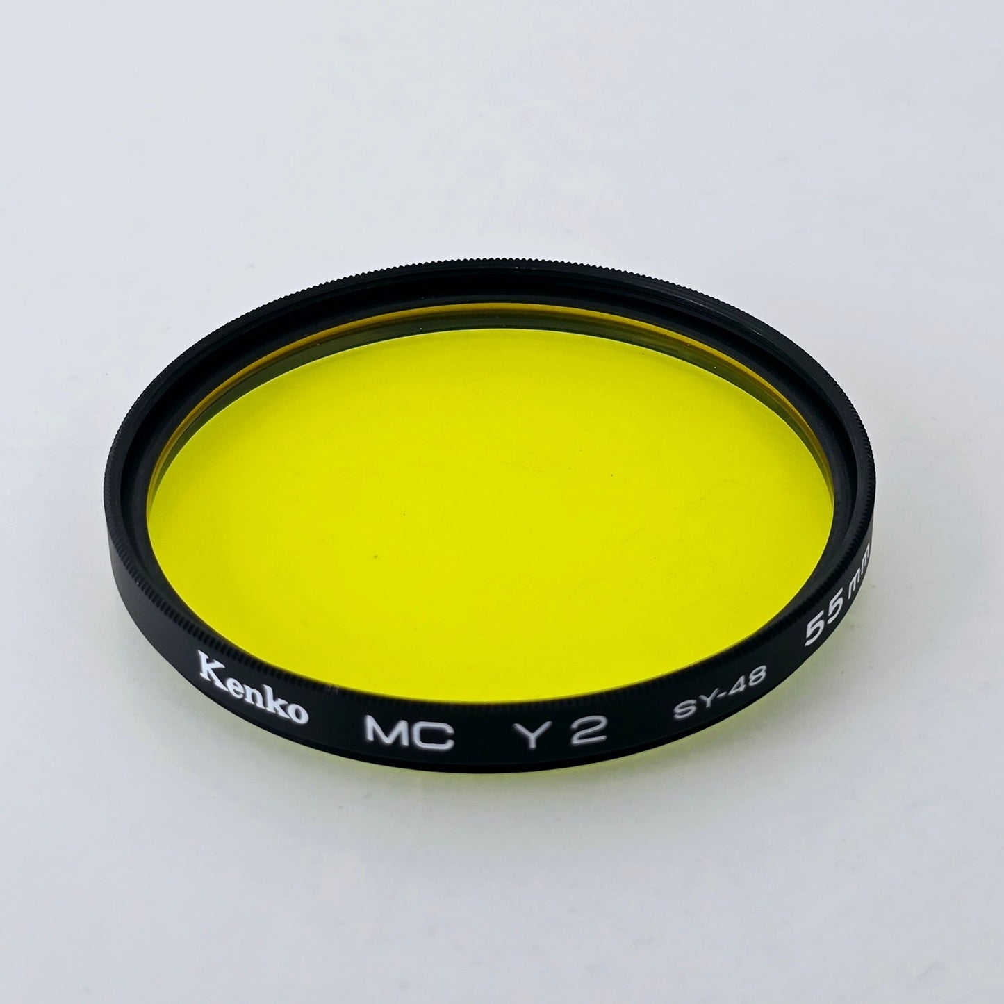 [Pre-owned] Kenko MC Y2 SY-48 / PL 55mm Lens Filter — Near MINT — Japan #4285