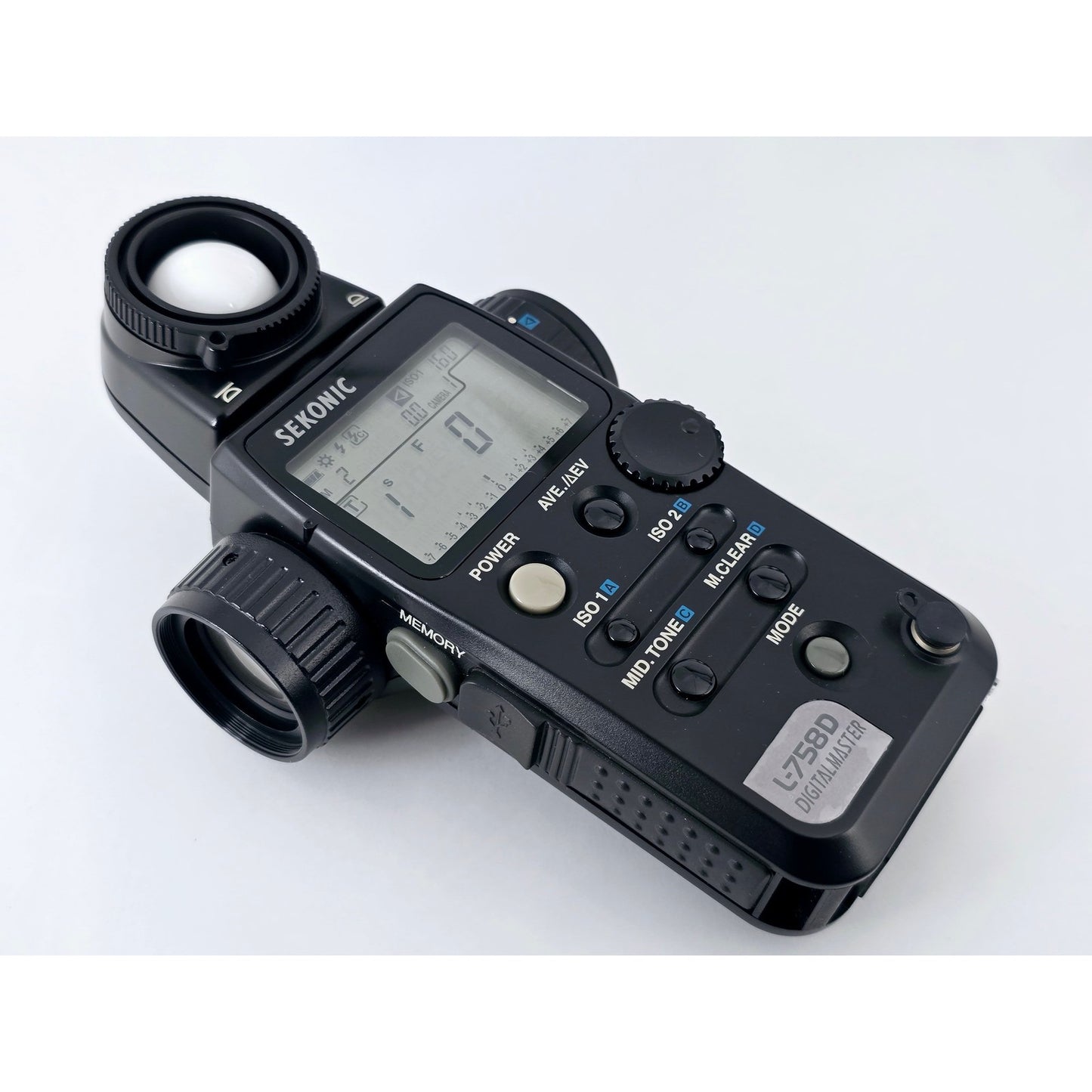 [Pre-owned] Sekonic L-758D Digital Master Light Meter for Pro Photography — Mint — Japan #5210