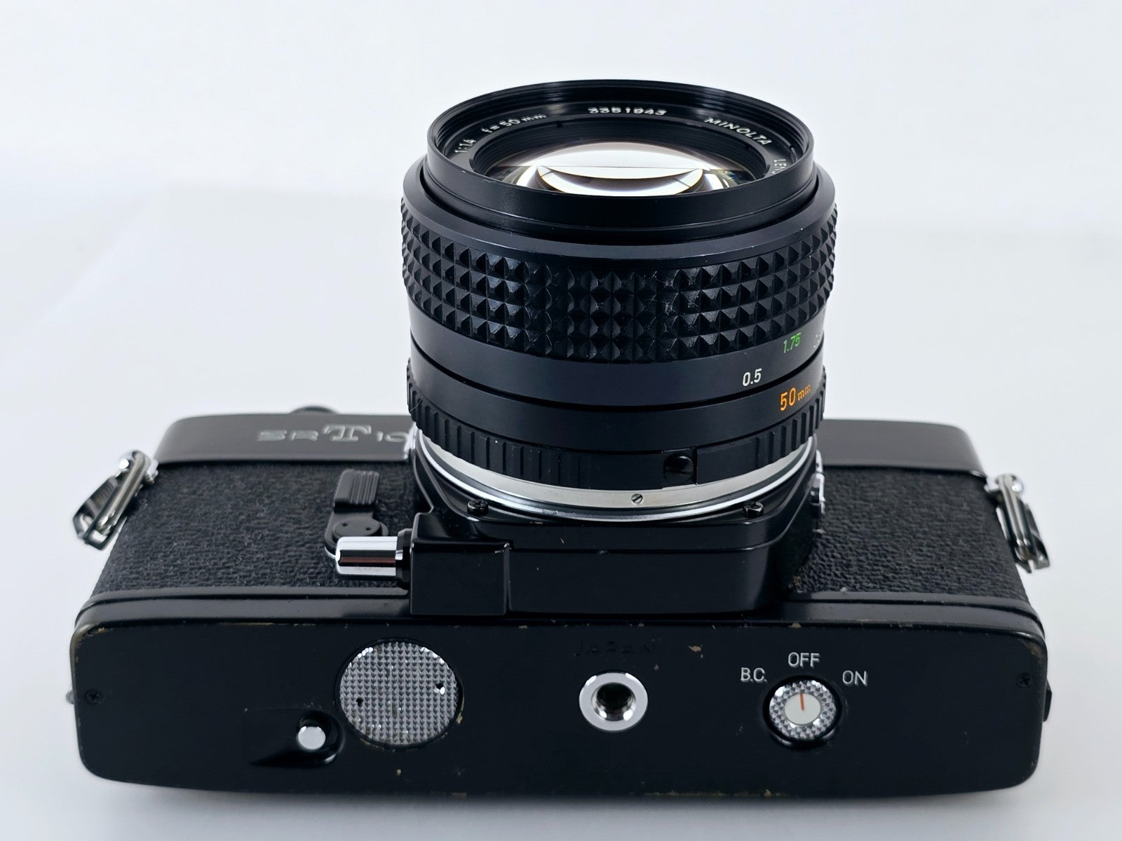 🌸[Near MINT] Minolta SRT 101 Black SLR 35mm Film Camera MC PG 50mm F1.4 Japan