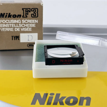 [Pre-owned] Nikon F3 Focusing Screen Type D Red Dot for F3 F3HP F3T — Near Mint — Japan #5291