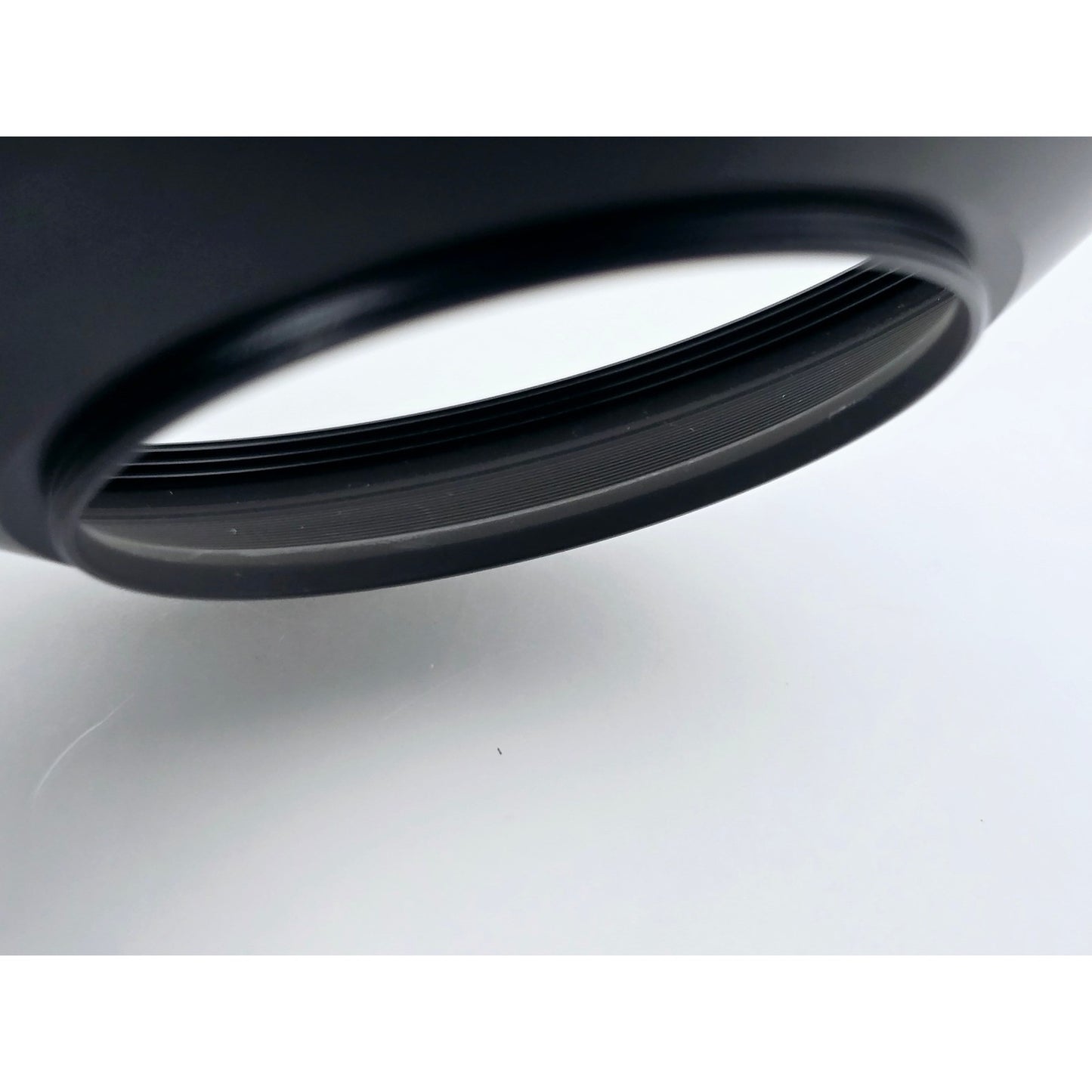 [Pre-owned] Contax Metal Lens Hood 5 with 55/86 Ring Adapter (Genuine) — Near MINT+++ — Japan #4796