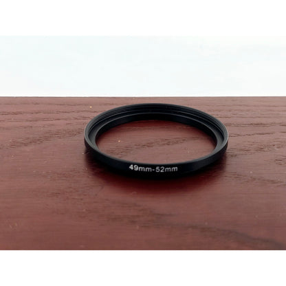 [Pre-owned] Metal Step Up Adapter Ring 49mm Lens to 52mm Filter Converter — MINT — Japan #3915