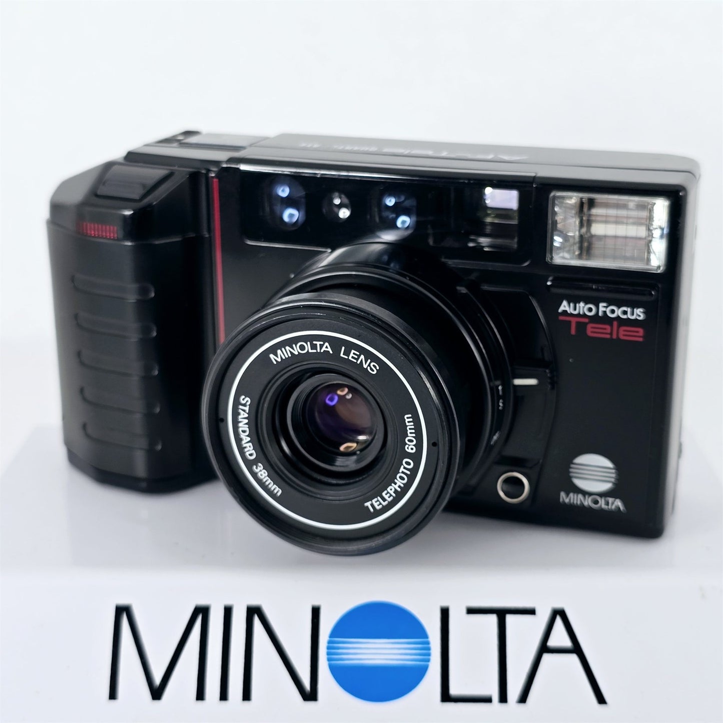 [Pre-owned] Minolta AF-Tele 35mm Point & Shoot Film Camera — Near Mint — Japan #5297