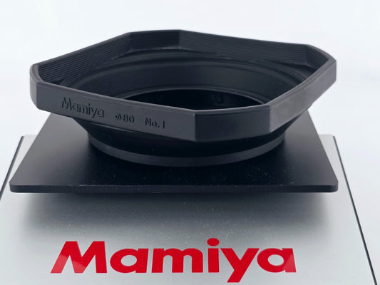 🌸[MINT] Mamiya No.1 Rubber Lens Hood 80mm for RZ/RB 50mm-65mm or M645 Japan