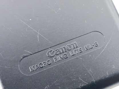 [Pre-owned] Canon ML-3 Macro Ring Lite Flash for FD Mount — Excellent+++++ — Japan #5038