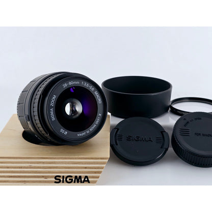 [Pre-owned] Sigma Zoom 28-80mm F3.5-5.6 D Macro AF Lens for Nikon F — Near MINT — Japan #3383