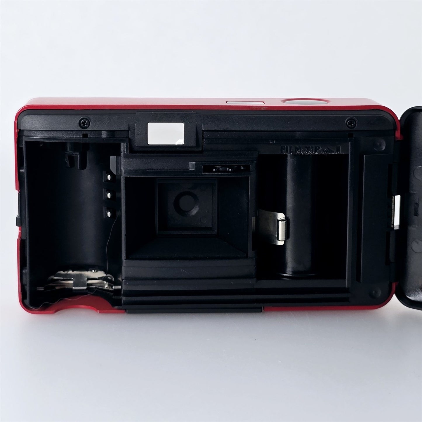 [Pre-owned] Konica K-mini Red Compact 35mm Point & Shoot Film Camera — Top Mint — Japan #5245