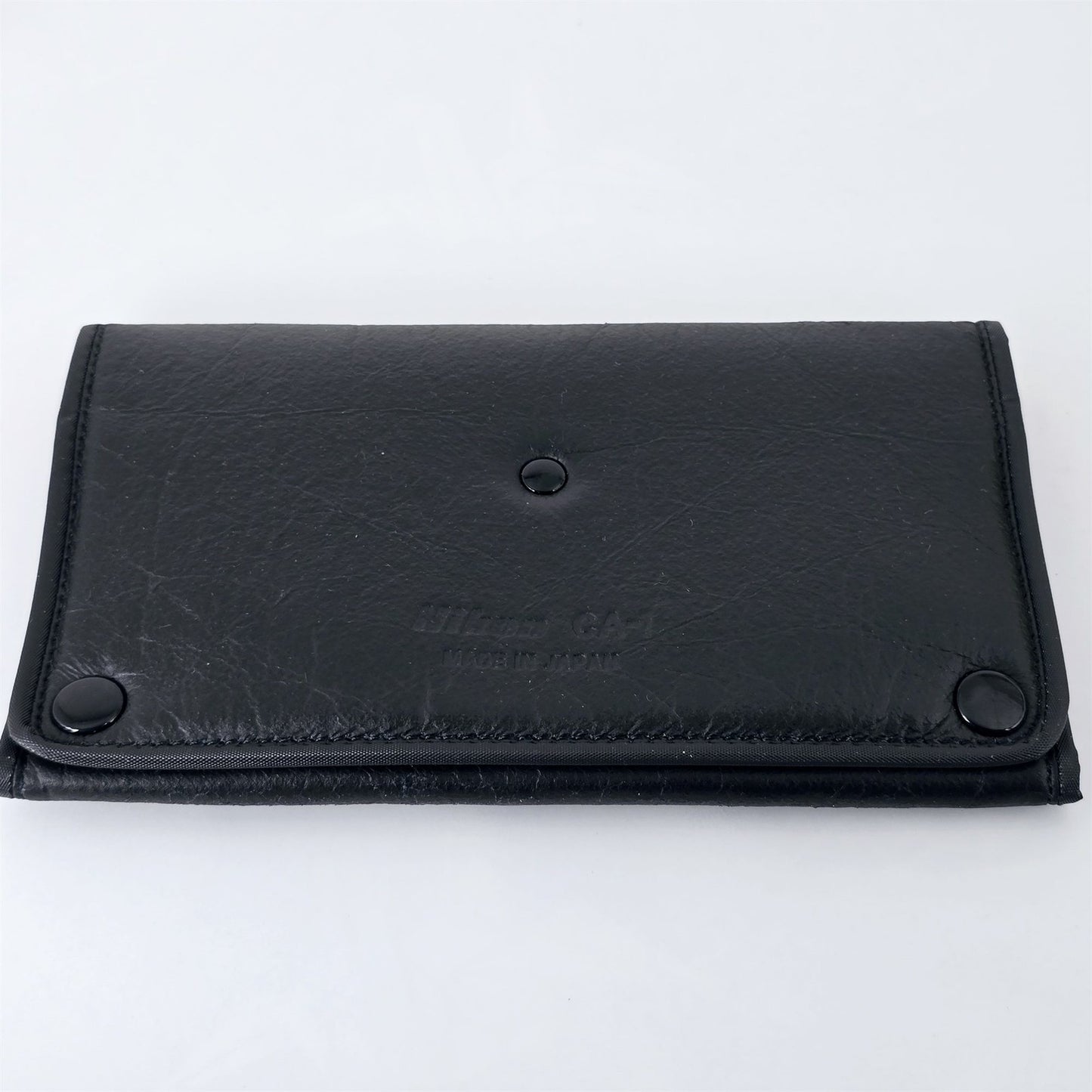 [Pre-owned] Genuine Nikon CA-1 Leather Filter Case Pouch for 52mm / 62mm Filters — Unused — Japan #5317