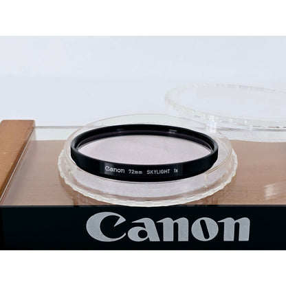 [Pre-owned] Canon 72mm Skylight 1x Filter for FD EF Lens — Near MINT — Japan #4732