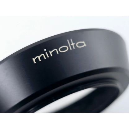[Pre-owned] Minolta Metal Lens Hood Shade for MC 28mm F3.5 — Near MINT — Japan #4958