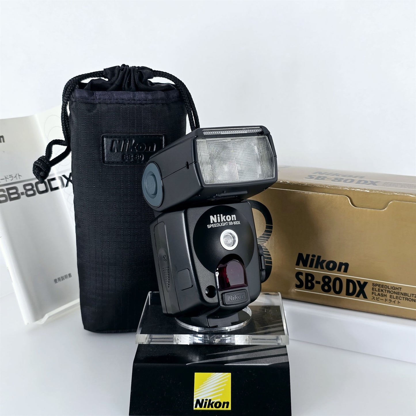 [Pre-owned] Nikon SB-80DX Speedlight Shoe Mount Flash for F100 F5 D100 — Unused — Japan #5385