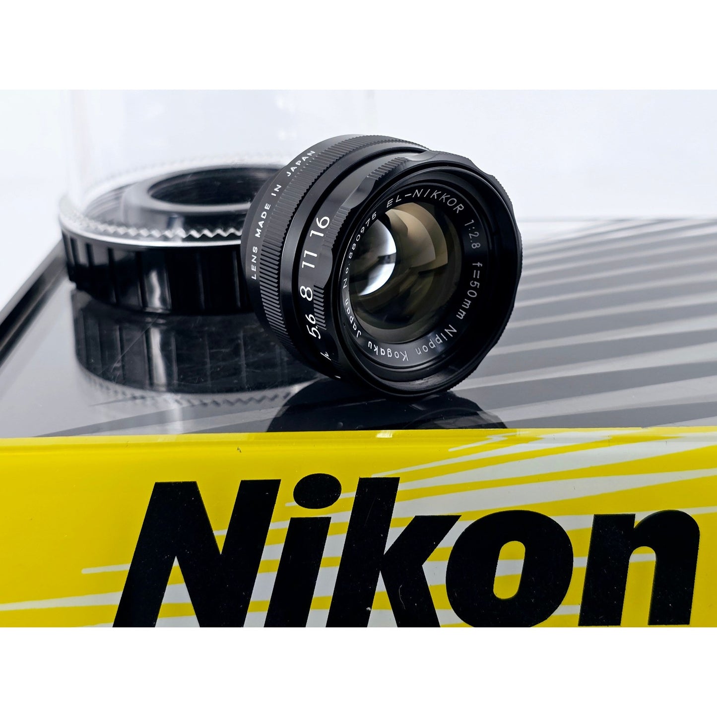 [Pre-owned] Nikon EL Nikkor 50mm F2.8 Enlarging Lens M39 — Near MINT+++ — Japan #4870