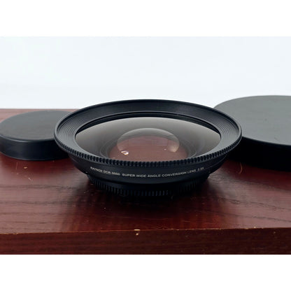 [Pre-owned] Raynox DCR-5000 Super Wide Angle Conversion Lens 0.5X — Near MINT — Japan #4781
