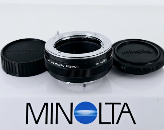 [Pre-owned] Minolta MC Macro Rokkor Extension Tube 1:2-1:1 Adapter — Near Mint — Japan #5658
