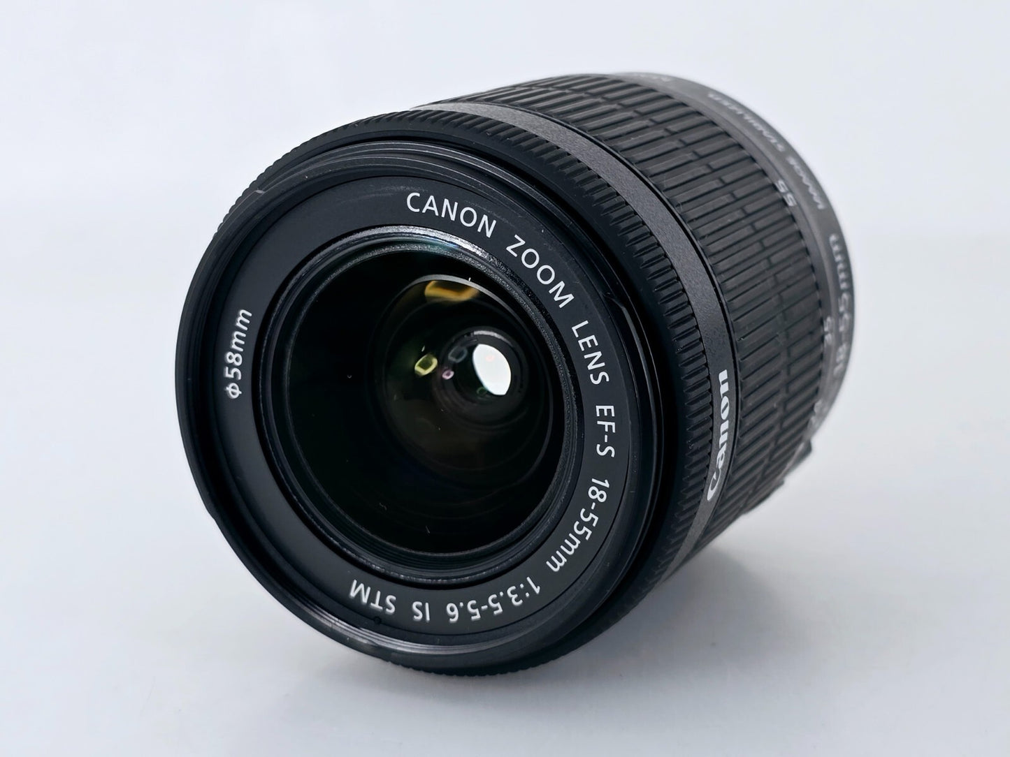 🌸[MINT] Canon EF-S 18-55mm F3.5-5.6 IS STM Zoom Lens w/EW-63C Hood From JAPAN
