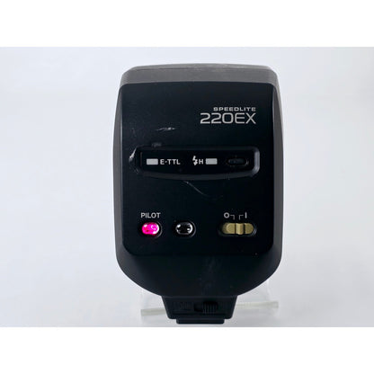 [Pre-owned] Canon Speedlite 220EX Electronic Shoe Mount Flash — Near MINT — Japan #3257