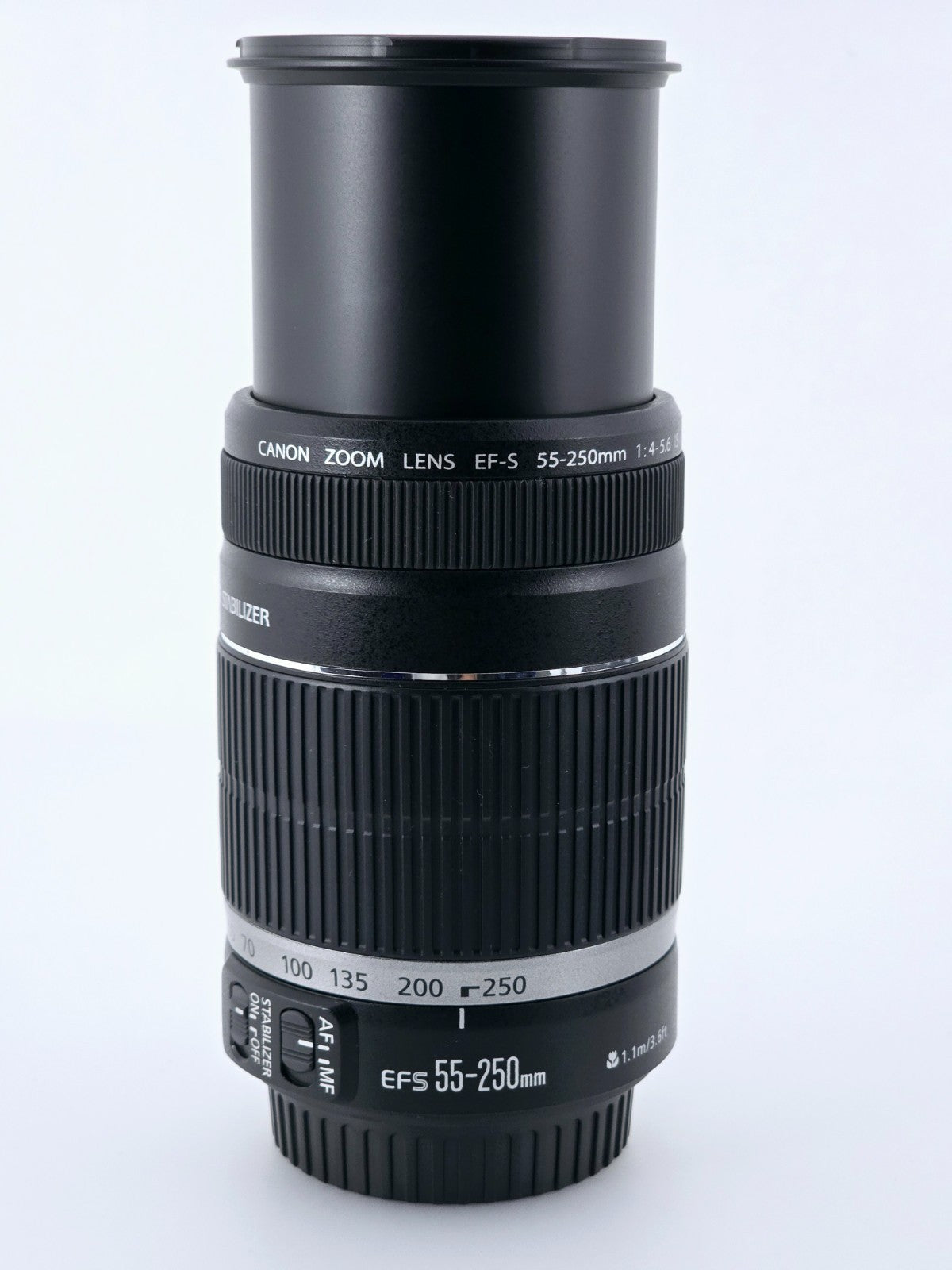 🌸[MINT] Canon EF-S 55-250mm F4-5.6 IS Telephoto Zoom Lens Genuine From Japan