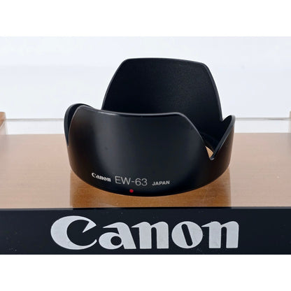 [Pre-owned] Genuine Canon EW-63 Plastic Lens Hood for EF Lens — Near MINT — Japan #4800