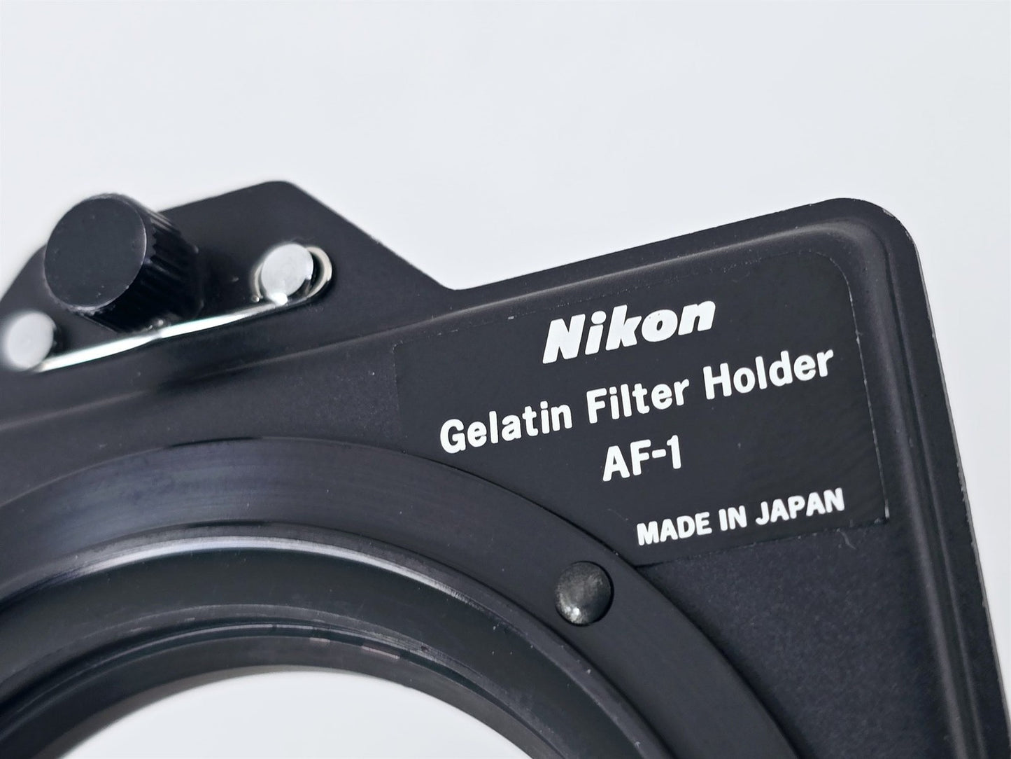 [Pre-owned] Nikon AF-1 Gelatin Filter Holder for F3 FM2 FE2 — Mint — Japan #5342