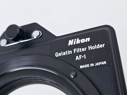 [Pre-owned] Nikon AF-1 Gelatin Filter Holder for F3 FM2 FE2 — Mint — Japan #5342