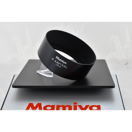 [Pre-owned] Mamiya Metal Lens Hood for G 150mm f4.5 L Lens — Top MINT — Japan #2206