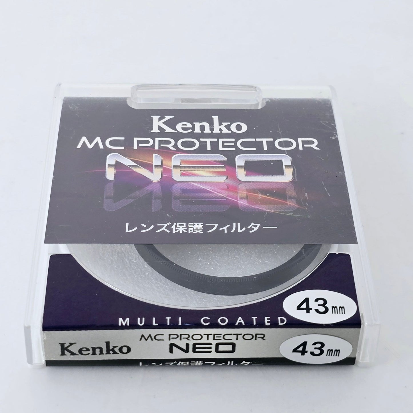 [Pre-owned] Kenko MC Protector Neo 43mm Lens Filter — Near MINT — Japan #4283