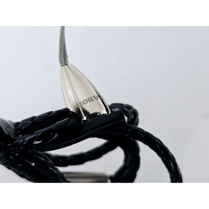 [Pre-owned] Canon IXY Digital Camera Case Black with Strap (Genuine) — Top MINT — Japan #4655