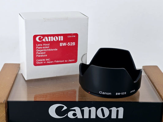 [Pre-owned] Canon BW-52B Lens Hood for EF 28mm f/2 & EF 28mm f/2.8 — Unused — Japan #5259