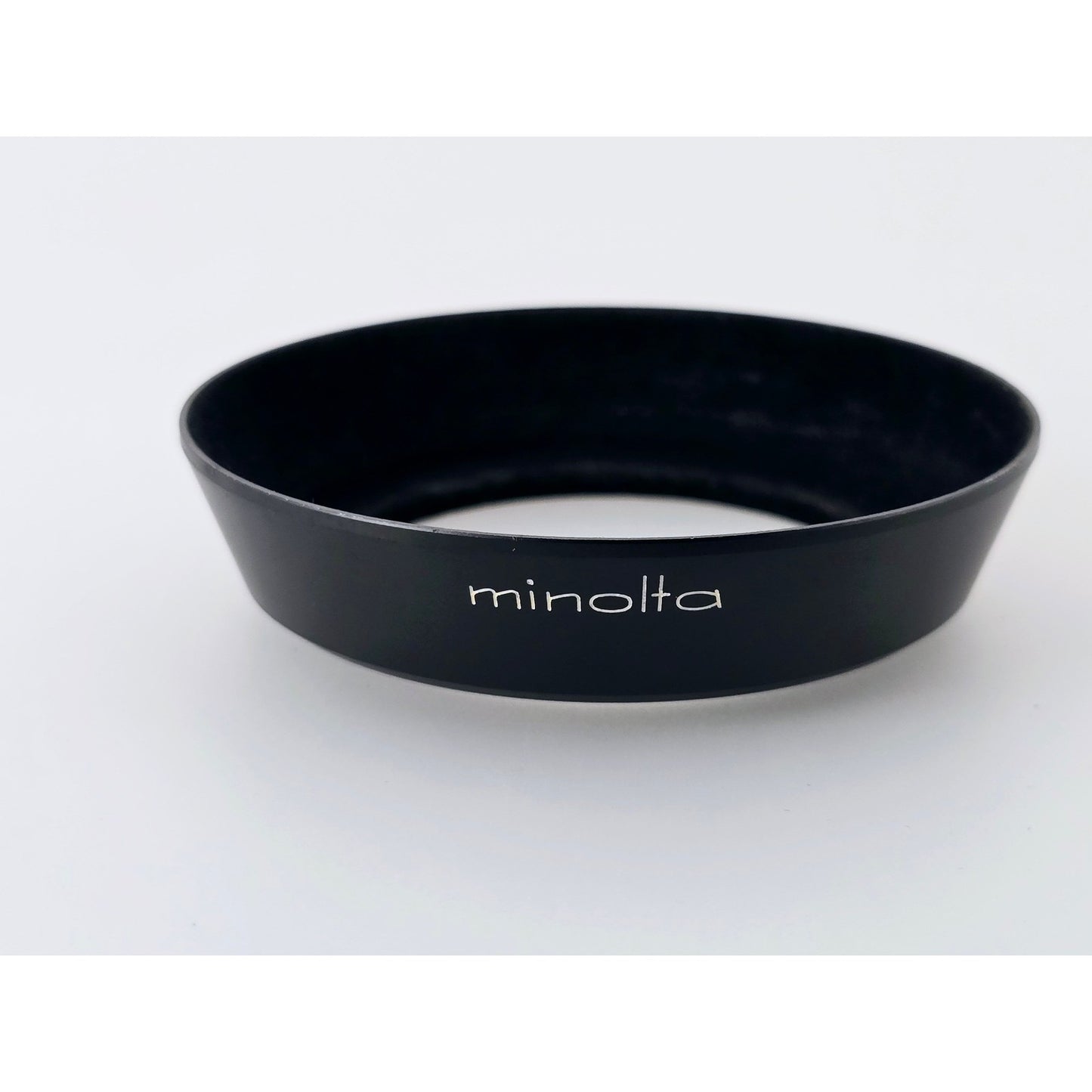 [Pre-owned] Minolta Metal Lens Hood Shade for MC 28mm F3.5 — Near MINT — Japan #4958