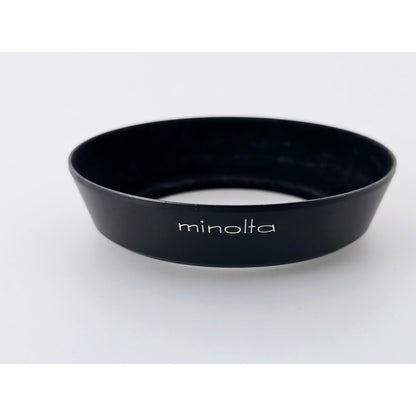 [Pre-owned] Minolta Metal Lens Hood Shade for MC 28mm F3.5 — Near MINT — Japan #4958