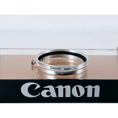 [Pre-owned] Canon Step Up Ring 50mm Clamp On to 55mm Filter Adapter — MINT — Japan #4492