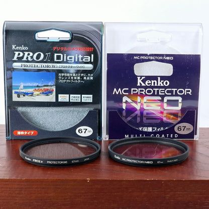 [Pre-owned] Kenko Pro1D Digital Protector (W) / MC Neo 67mm Filter — Near MINT — Japan #4277