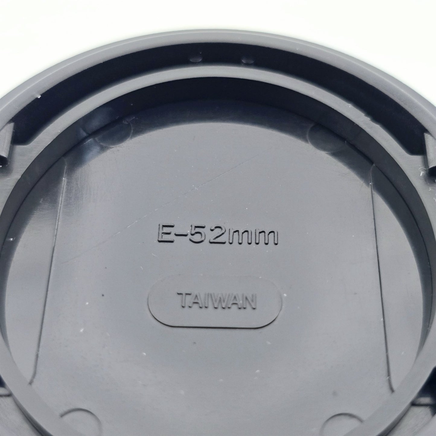 [Pre-owned] Canon Front Lens Cap E-52U 52mm (Set of 2) — Near Mint+++ — Japan #5536