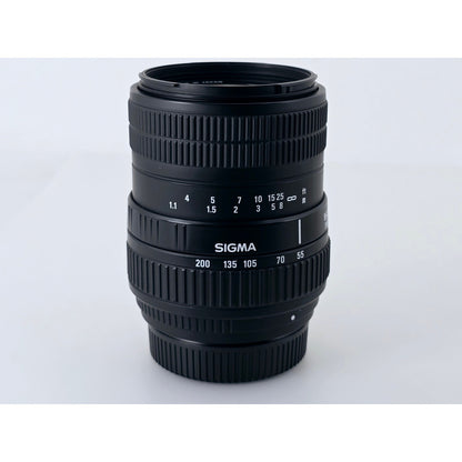 [Pre-owned] Sigma Zoom 55-200mm F4-5.6 DC AF Lens for Nikon F Mount — MINT — Japan #4512