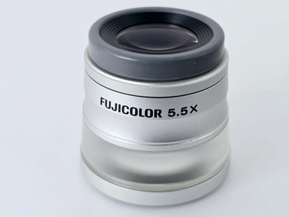 [Pre-owned] Fujicolor Fuji Professional Loupe 5.5x Magnifier — Near MINT — Japan #5166