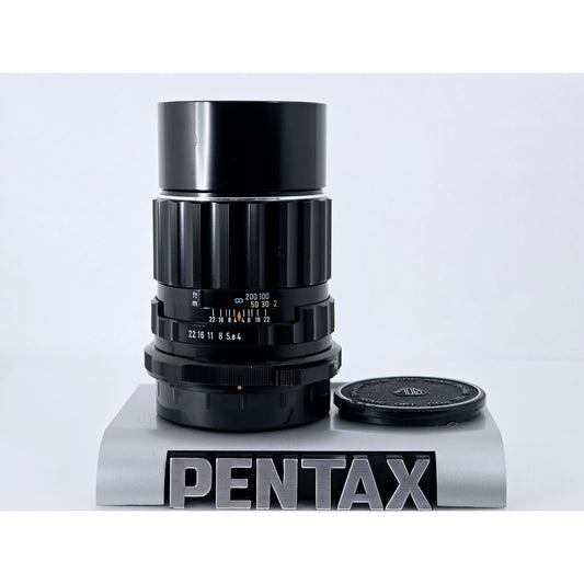 [Pre-owned] Pentax 67 6x7 SMC Super Multi Coated Takumar 200mm f4 Lens — Near MINT — Japan #4724