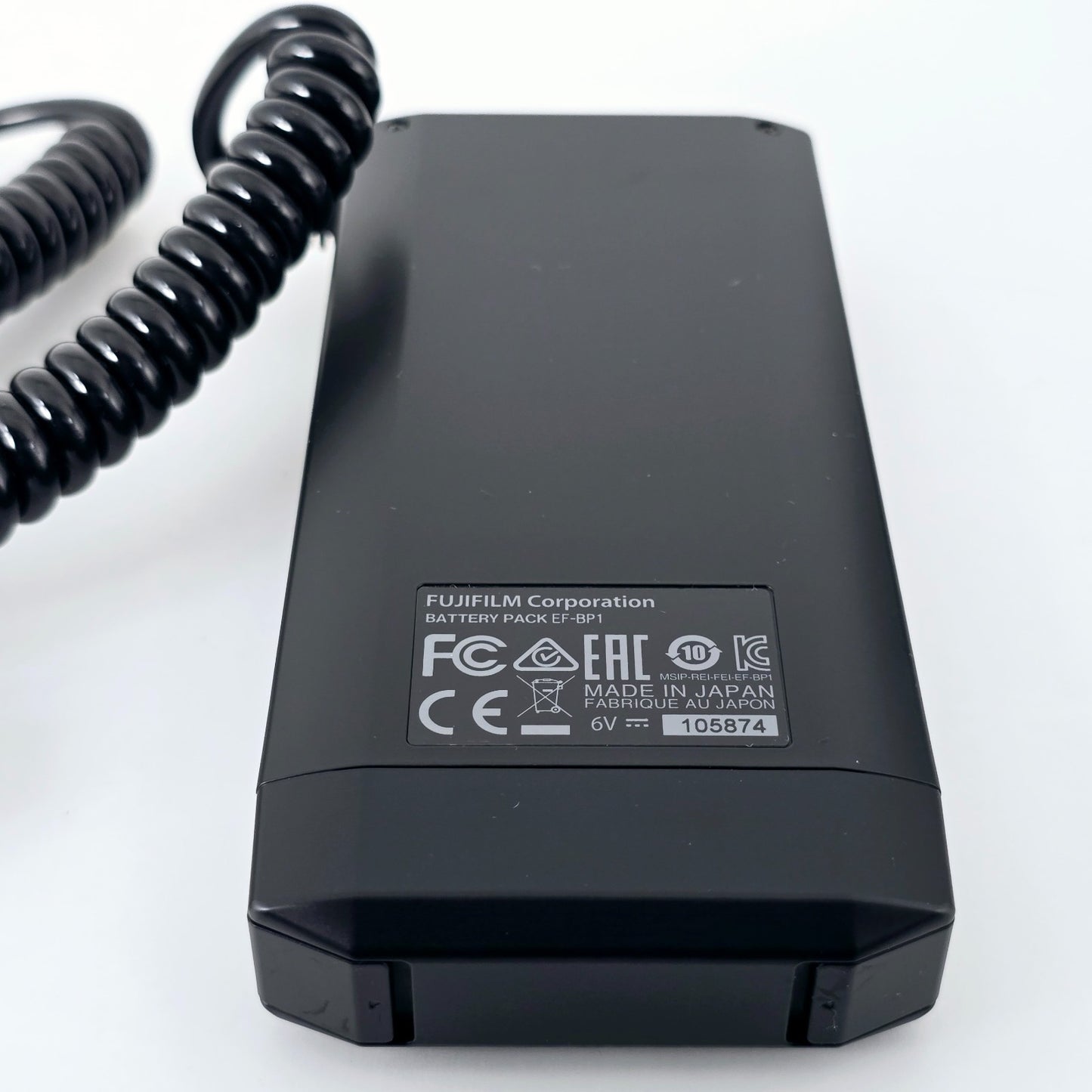 [Pre-owned] Fujifilm EF-BP1 Battery Pack for EF-X500 EF-60 Flash — Unused — Japan #2055