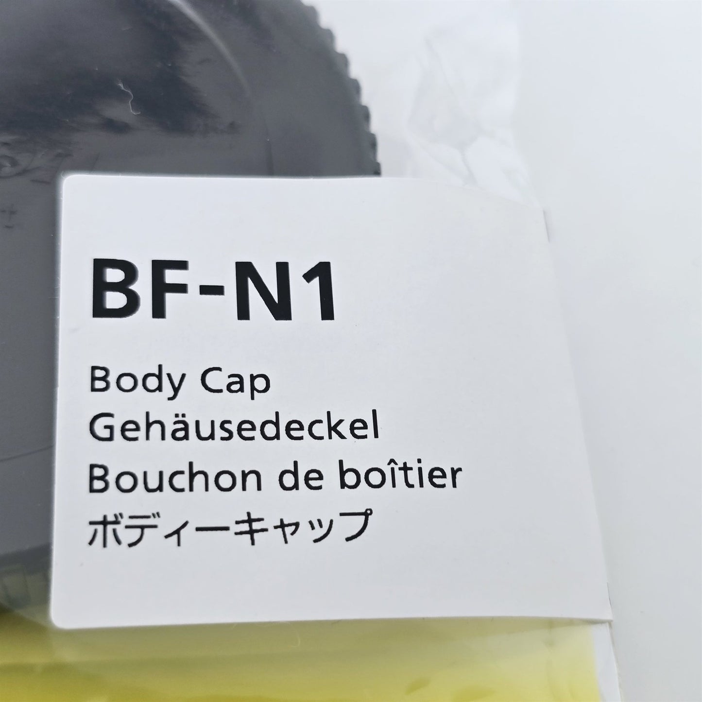 [Pre-owned] Nikon BF-N1 Body Cap for Z f Zfc Z9 Z6 Z7 (3 pcs) — Unused — Japan #5475