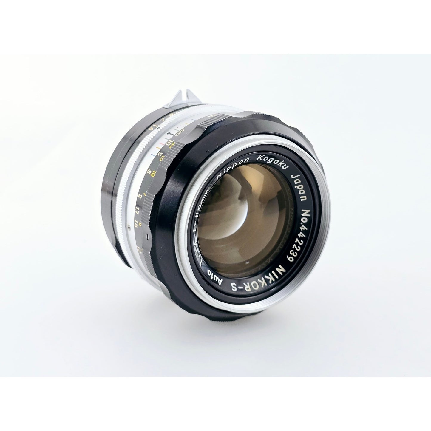 [Pre-owned] Nikon Non-Ai Nikkor-S Auto 50mm F1.4 MF Lens (6 Blades, Early) — Near MINT — Japan #5012