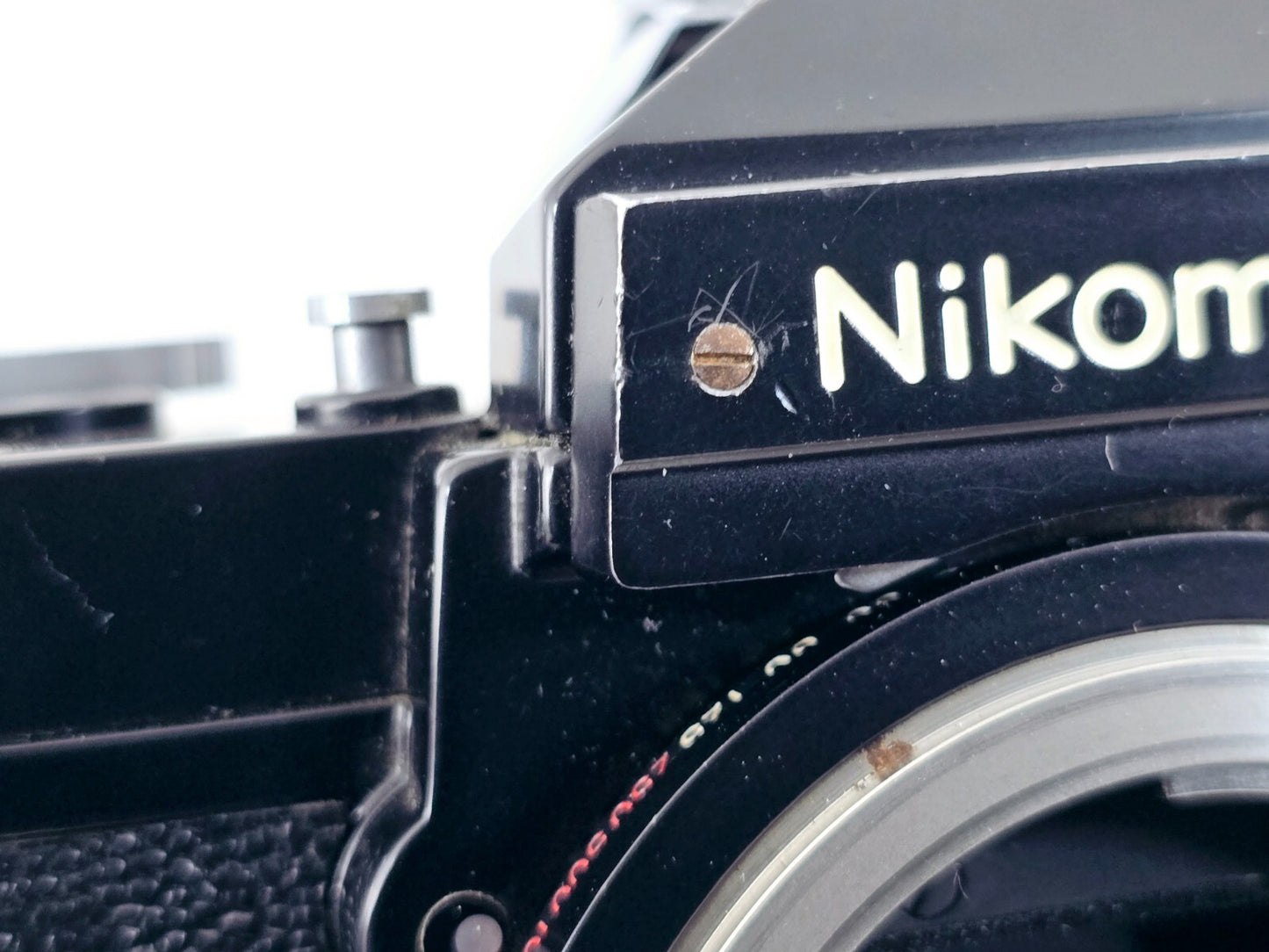 🌸 [For Parts or Repair] Nikon Nikomat FTN Black SLR 35mm Film Camera From Japan