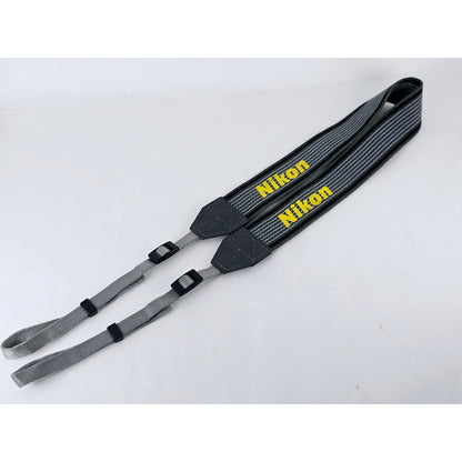 [Pre-owned] Nikon Genuine Camera Neck Strap 1.5in (3.8cm) — MINT — Japan #3014