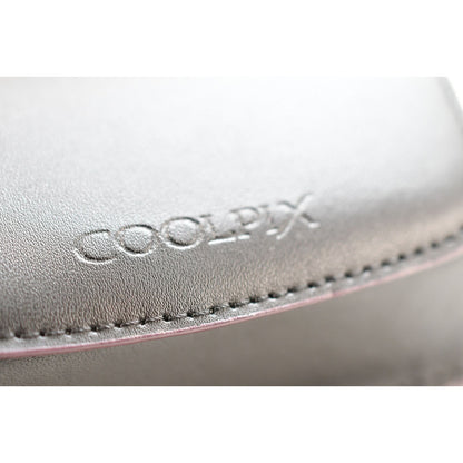 [Pre-owned] Nikon Coolpix CS-NH24 Leather Case Black for S3600 S3500 — Unused — Japan #2419